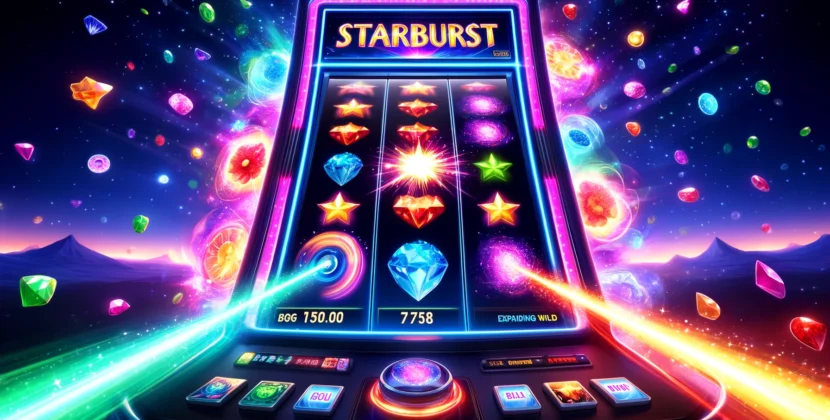 Starburst 슬롯 검토: 기능, 지불금 및 게임 플레이